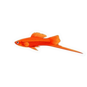 Red Swordtail Sticker