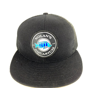 Nolan’s Aquarium Black Mesh SnapBack Hat