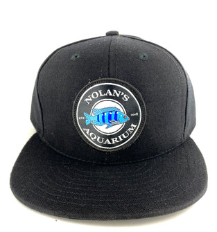 Nolan’s Aquarium Black SnapBack Hat